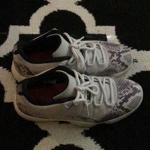 Snake print Jordan’s retro 11 low
